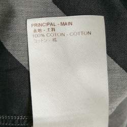 Louis Vuitton Grey Printed Cotton Karakoram Shirt M