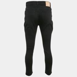 Louis Vuitton Black Denim Jeans M Waist 32"