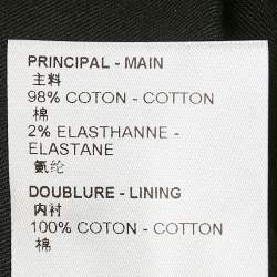 Louis Vuitton Black Denim Jeans M Waist 32"