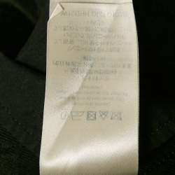 Louis Vuitton Black Monogram Jacquard Denim Jeans M Waist 33"