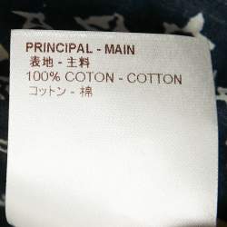 Louis Vuitton Blue Monogram Cotton Regular Fit Shirt XXL