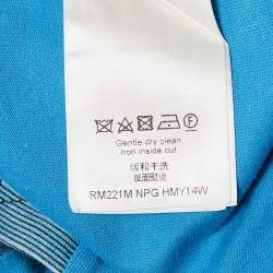 Louis Vuitton Blue Gradient 2054 Monogram Jersey T-Shirt L