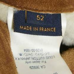Louis Vuitton Brown LVSE Monogram Shearling Blouson XL