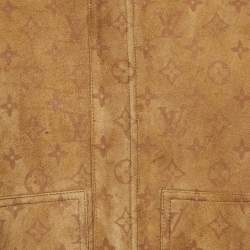 Louis Vuitton Brown LVSE Monogram Shearling Blouson XL