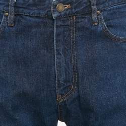 Louis Vuitton Blue Denim Regular Fit Jeans M Waist 32"