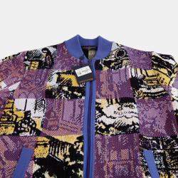  Louis Vuitton Multi Cotton Damier Pictorial Blouson Size XL 