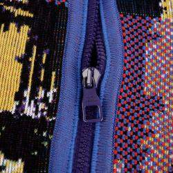  Louis Vuitton Multi Cotton Damier Pictorial Blouson Size XL 