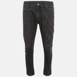 Louis Vuitton Grey Denim Regular Fit Jeans L Waist 33"