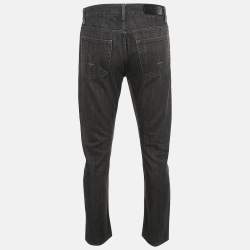 Louis Vuitton Grey Denim Regular Fit Jeans L Waist 33"