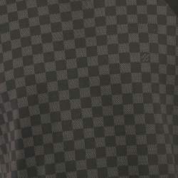 مملوكة مسبقًا Louis Vuitton Black Damier Print Jersey Raglan Sleeve T-Shirt L