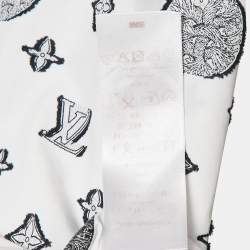 Louis Vuitton White Christopher Nemeth Rope Fil-coupe Cotton Shirt XL