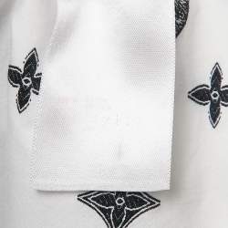 Louis Vuitton White Christopher Nemeth Rope Fil-coupe Cotton Shirt M