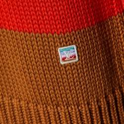 Louis Vuitton Multicolor Colorblock Cotton & Cashmere Knit Jumper L