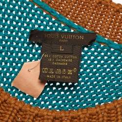 Louis Vuitton Multicolor Colorblock Cotton & Cashmere Knit Jumper L