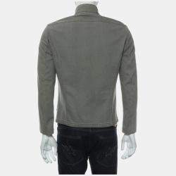 Louis Vuitton Grey Denim Jacket EU 46