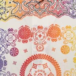 Louis Vuitton x Fragment Design Multicolor Bandana Print Cotton Short Sleeve Shirt M