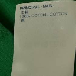 Louis Vuitton Green LV Embossed Jersey Crewneck T-Shirt XL