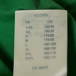 Louis Vuitton Green LV Embossed Jersey Crewneck T-Shirt XL