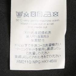 Louis Vuitton Black Monogram Gradient Print Cotton Crew Neck T-Shirt S