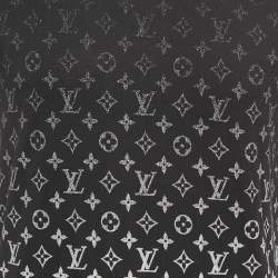 Louis Vuitton Black Monogram Gradient Print Cotton Crew Neck T-Shirt S