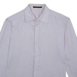 Pre Owned Louis Vuitton Rose Pink Cotton Button Down Shirt L