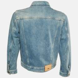 Louis Vuitton Blue Denim Button Front Jacket XS