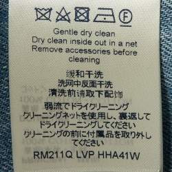 Louis Vuitton Blue Denim Button Front Jacket XS