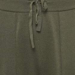 Louis Vuitton Dark Green Cashmere Sweatpants XXL