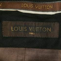 Louis Vuitton Dark Grey Wool Trousers M