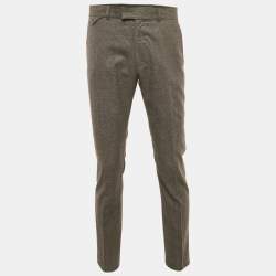 Louis Vuitton Dark Grey Wool Trousers M