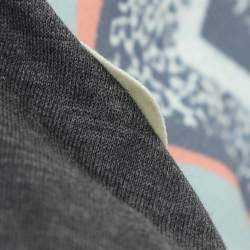 Louis Vuitton Dark Grey Cotton 2017 Graphic Print T-Shirt XS
