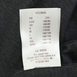 Louis Vuitton Dark Grey Cotton 2017 Graphic Print T-Shirt XS
