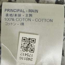 Pre Owned Louis Vuitton Blue DNA Tapestry Print Cotton Shirt M
