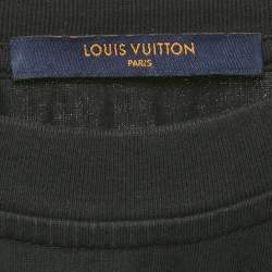 Louis Vuitton x NBA Black Print Cotton T-Shirt M