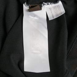 Pre Owned Louis Vuitton Brown Damier Jersey Raglan Sleeve T-Shirt XL