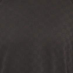 Pre Owned Louis Vuitton Brown Damier Jersey Raglan Sleeve T-Shirt XL
