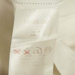 Pre Owned Louis Vuitton White Monogram Race Print Cotton Crewneck T-Shirt L
