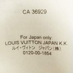 Pre Owned Louis Vuitton Blue LV Damier Spread Print Cotton Shirt L