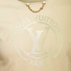 Pre Owned Louis Vuitton Multicolor Gradient LV Circle Cotton T-Shirt S
