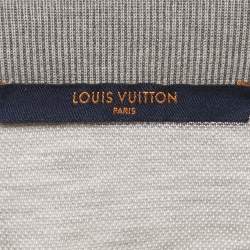 مملوكة مسبقًا تـي شـيـرت لـوي فـيـتـون قـطـن بـيـكـي رمـادي مـقـاس كـبـيـر