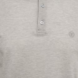 مملوكة مسبقًا تـي شـيـرت لـوي فـيـتـون قـطـن بـيـكـي رمـادي مـقـاس كـبـيـر