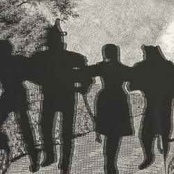 Pre Owned Louis Vuitton Black Oz Brick Road Pattern Jacquard Knit T-Shirt XS