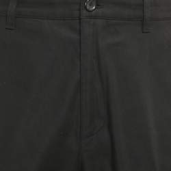 Pre Owned Louis Vuitton Black Cotton Cargo Pants M