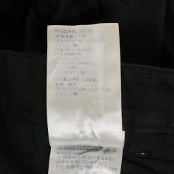 Pre Owned Louis Vuitton Black Cotton Cargo Pants M