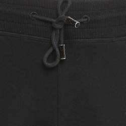 Pre Owned Louis Vuitton Black Cotton Knit Joggers L
