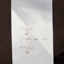 Pre Owned Louis Vuitton Dark Blue Straight Fit Denim Jeans M Waist 38"