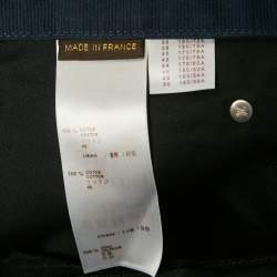 Pre Owned بنطلون لويس فيتون قماش قطن أسود مقاس كبير - لارج