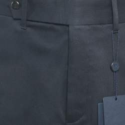 مملوكة مسبقًا Louis Vuitton Navy Blue Cotton Short XS