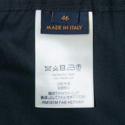 مملوكة مسبقًا Louis Vuitton Navy Blue Cotton Short XS