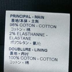 مملوكة مسبقًا Louis Vuitton Navy Blue Cotton Short XS